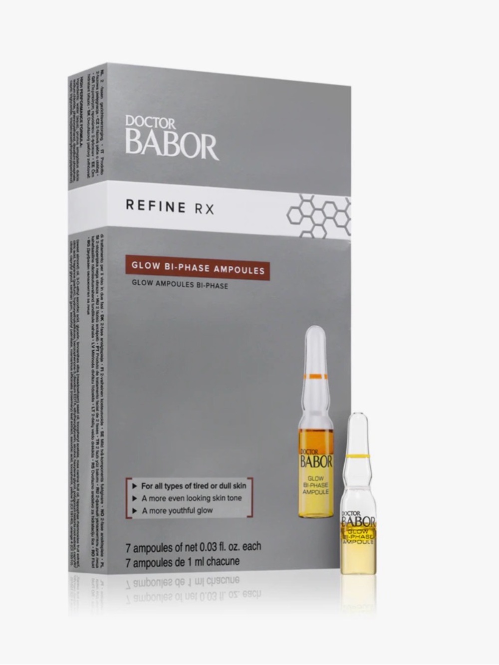Doctor BABOR Refine RX Glow Bi-Phase Ampoules - Yellow